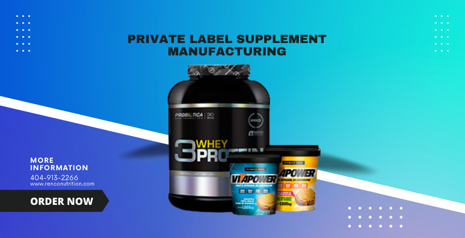 Private Label Supplements Manufacturing
